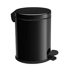 VINOX Kanta za otpatke sa pedalom metal CRNA 12 lit (visina 370mm, prečnik 250mm)