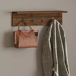 HANAH HOME Ayla Walnut