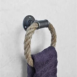 HANAH HOME Pipe Hook čiviluk u sivoj boji Boruraf097