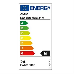 XLED LED plafonjera 24W Milky