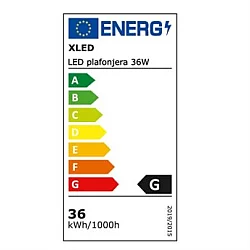 XLED LED plafonjera 36W Milky