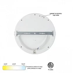 HOME LIGHT MONA-200-20W LED plafonjera bela