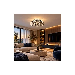LUME Aurora 8 LED plafonjera bela/plava