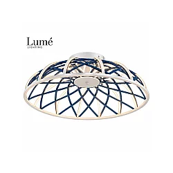 LUME Aurora 8 LED plafonjera bela/plava