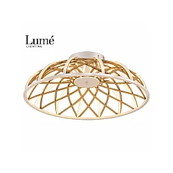LUME Aurora 8 LED plafonjera bela/žuta