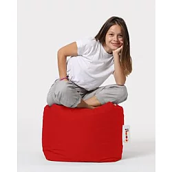 Atelier del Sofa Tabure Square Pouf Red