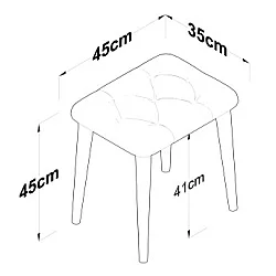 HANAH HOME Tabure BM101 2234