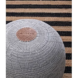WALLXPERT Tabure Fluffy Grey