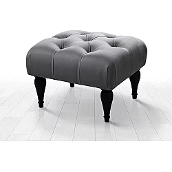 Atelier del Sofa Tabure Floral Grey OUTLET