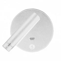 BBLINK LED SVETILJKA JM-060 ZIDNA BELA 3W 3000K + USB 5V 2A