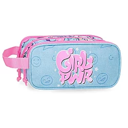 MOVOM MOVOM GIRL POWER prazna pernica sa 3 pregrade
