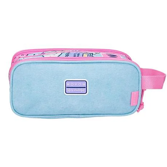 MOVOM MOVOM GIRL POWER prazna pernica sa 3 pregrade