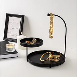 WALLXPERT Stona dekoracija Knıdos Black