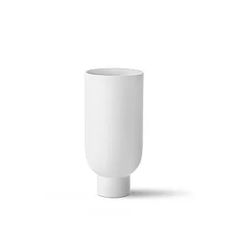 WALLXPERT Bela keramička vaza DKR0475