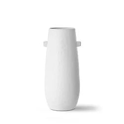 WALLXPERT Bela keramička vaza DKR0482