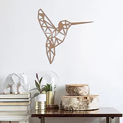 WALLXPERT Dekorativni metalni zidni dodatak Bırd Copper