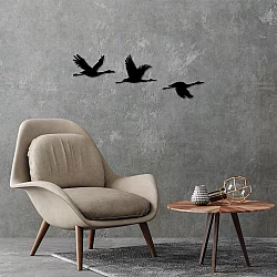 WALLXPERT Zidna dekoracija Migrant Birds 302