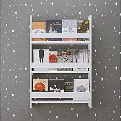 HANAH HOME Polica za knjige Artemis 3 White