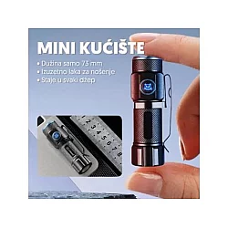 ELEMENTA Punjiva LED baterijska lampa 11862
