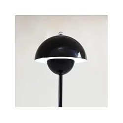 ELEMENTA Punjiva stona LED lampa crna 11459