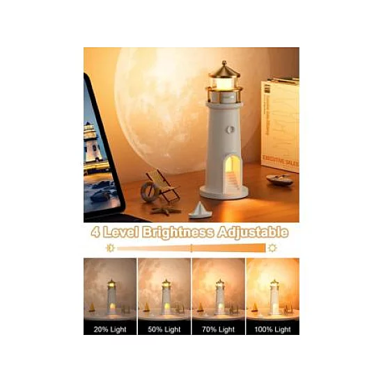 JWD LED ambient lampa Svetionik sa BT zvucnikom, daljinskim upravljac