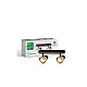 GREEN TECH LED SPOT SVETILJKA GU10 X 2 ZLATNO-CRNA
