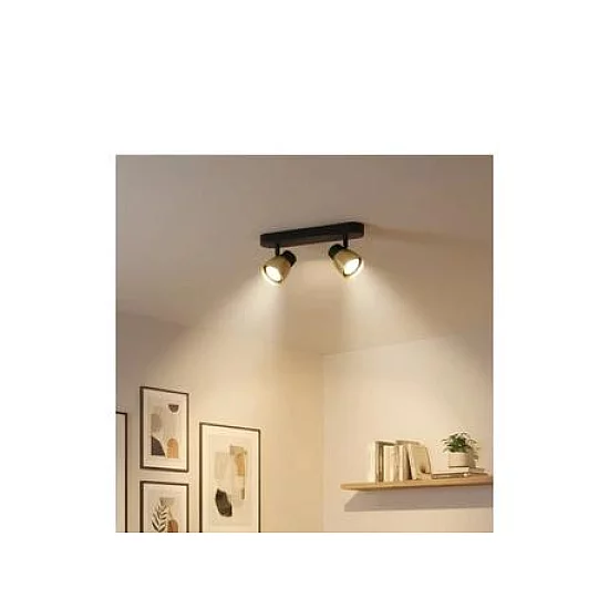 GREEN TECH LED SPOT SVETILJKA GU10 X 2 ZLATNO-CRNA