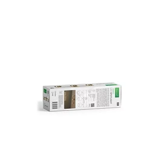 GREEN TECH LED SPOT SVETILJKA GU10 X 3 ZLATNA
