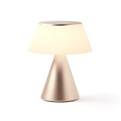 LEXON Bežicna stona led lampa, vodootporna, sa dimerom, zlatna