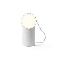 LEXON Orbe Prenosiva LED lampa Glossy White