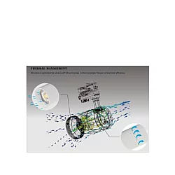 V-TAC LED ŠINSKI REFLEKTOR LI4031, MF, 10W, 3U1 DMB, Crni