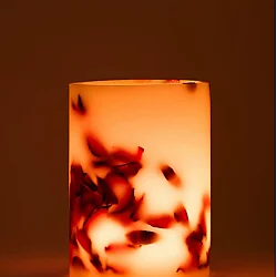 WALLXPERT Dekorativna sveća Rose Pink