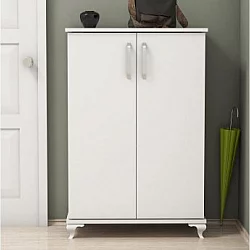 HANAH HOME Cipelarnik Asta White