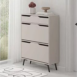 HANAH HOME Cipelarnik Astat Light Mocha
