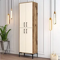 HANAH HOME Cipelarnik Berlin A Walnut Cream