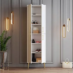 HANAH HOME Cipelarnik Berlin A White Gold