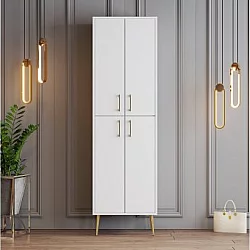 HANAH HOME Cipelarnik Berlin A White Gold