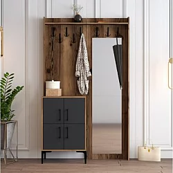 HANAH HOME Berlin BC Walnut Anthracite