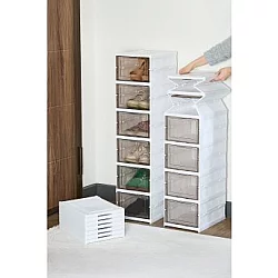 HANAH HOME Cipelarnik Lavine 105 White