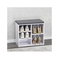 KESPER KSP15905 Mini cipelarnik beli sa jastukom za sedenje