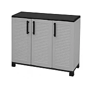 Artplast F100 B plastični orman sivi 90x102x37 cm