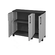 Artplast F100 B plastični orman sivi 90x102x37 cm