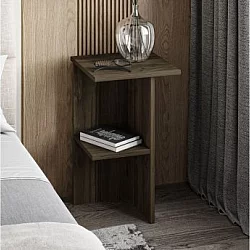 HANAH HOME Noćni ormarić Leray Walnut (382NRC1810)