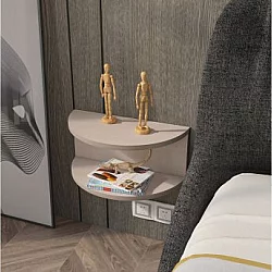 HANAH HOME Noćni ormarić Bella Beige