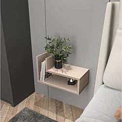 HANAH HOME Noćni ormarić Lara Beige