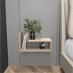 HANAH HOME Noćni ormarić Lara Beige