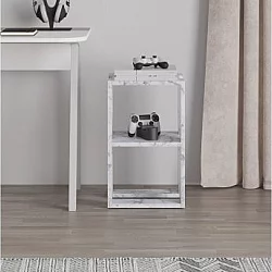 HANAH HOME Noćni ormarić Lonie Carrara Marble