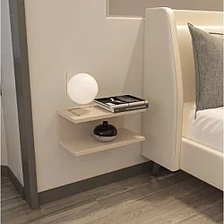 HANAH HOME Noćni ormarić Ramira Beige