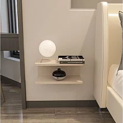 HANAH HOME Noćni ormarić Ramira Beige