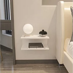 HANAH HOME Noćni ormarić Ramira White